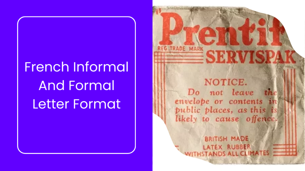 French Informal And Formal Letter Format Auriv Learning french-informal-and-formal-letter-format-auriv-learning
