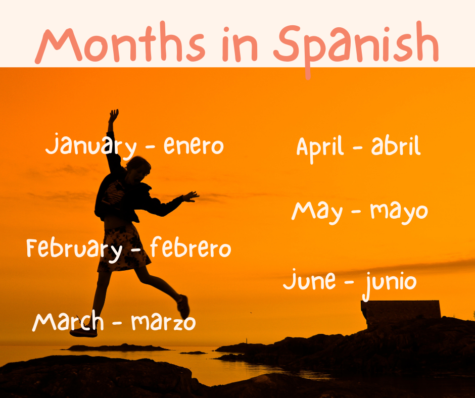 Months in Spanish